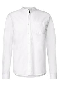 Рубашка на пуговицах классического кроя Street One MEN, белый