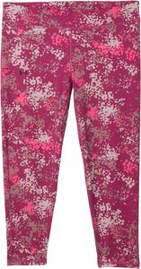 Брюки Under Armour Kids Motion Printed Crop, цвет Fuchsia Dusk/Super Pink/Dark Maroon
