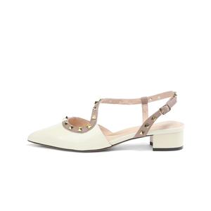 Туфли женские на высоком каблуке St&Sat, бежевый