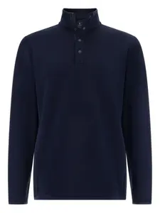 Толстовка с воротником-стойкой Boggi Milano, синий