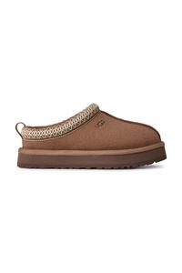 Детские замшевые тапочки K TAZZ Ugg, коричневый