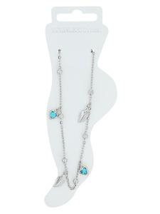 Adeliás Женский кулон из нержавеющей стали с жемчужиной, серебристый