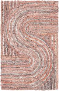 Ковер SAFAVIEH, 61 x 92 см, South Hampton Collection, Rust, ручной работы из шерсти, идеально для гостиной, столовой, спальни (SHA301P-2)