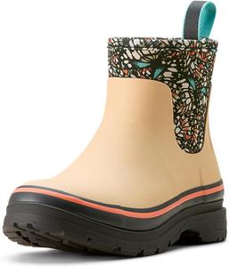 Женские резиновые сапоги ARIAT Kelmarsh Shortie, Tan/Butterfly