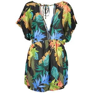 Черное вискозное платье Desigual