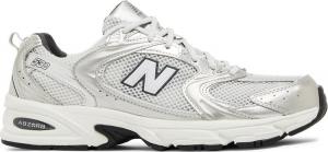 Кроссовки New Balance 530, серый металлик, белый