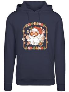 Пуловер F4NT4STIC Hoodie Stay Merry And Bright Hippie Santa, цвет marineblau
