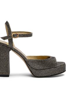 Сандалии Stuart Weitzman 95 мм Dayna II, черный