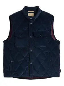 Стеганый жилет WOOLRICH, синий