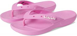 Классические вьетнамки Crocs унисекс, розовый