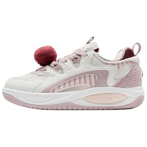 XTEP Женские кроссовки для скейтбординга Yuji PLUS с износостойкими амортизаторами, розовые