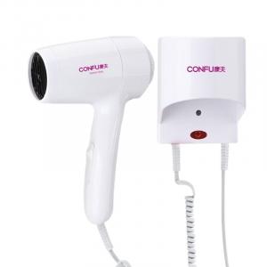 Фен 1200W высокоскоростная сушка уход с отрицательными ионами без сверления для ванных комнат отелей и мотелей KF-3056 CONFU