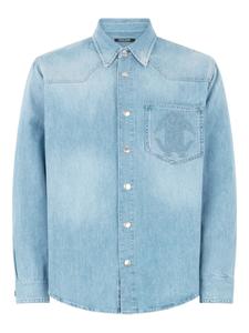Джинсовая рубашка Roberto Cavalli, синий