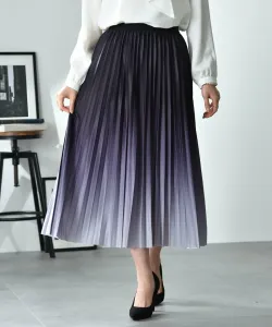 Юбка с градиентной складкой Interplanet, цвет Black