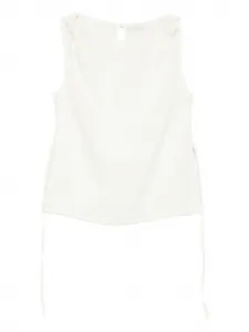 Топ с узлом Flor Faithfull The Brand, белый