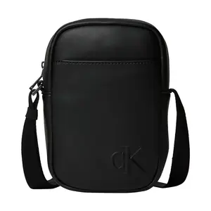Сумка через плечо Calvin Klein Bold CK Slim Reporter, черный