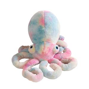 MLING Милый осьминог с разноцветными брызгами чернил мягкая и очаровательная плюшевая игрушка осьминог 30см/45см/65см/90см высота