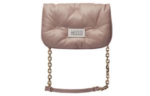 Maison Margiela Сумка через плечо из овчины с телячьей кожей, женская, розовая