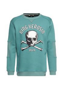 Свитер с круглым вырезом и принтом спереди King Kerosin 1979 г KING KEROSIN, синий