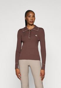 Поло Malbon AGATHA, Mahogany/Dark Brown