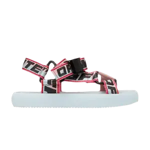 Сандалии Off-White Off-White Wmns Trek Logo Strap Sandal 'Dusky Blue Pink', синий