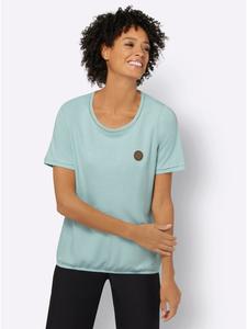 Рубашка с круглым вырезом цвета лайма и мяты WITT WEIDEN