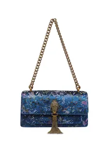 Маленькая сумка на плечо Shoreditch Kurt Geiger London, синий