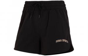 Puma Женские повседневные шорты, цвет Black