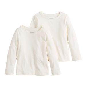 Детская футболка с длинным рукавом 2 шт Jumping Beans, Ivory Tusk