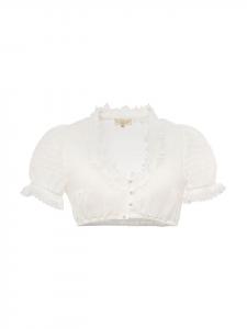 KRÜGER Блузка для дирндля 211466 цвета экрю