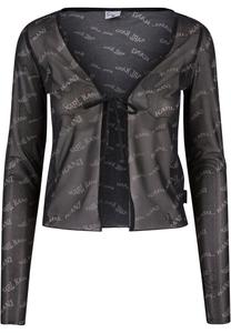 Укороченный кардиган Karl Kani Bolero, черный