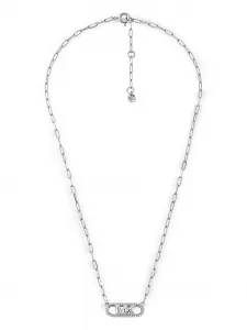 Колье с логотипом MICHAEL KORS, серебряный