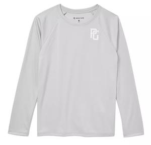 Рубашка с длинным рукавом Perfect Game для мальчиков Essentials, светло-серый