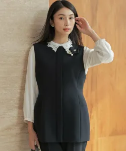 Удобный жилет свободного кроя Suite, цвет Navy [075]