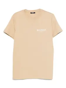 Футболка с логотипом BALMAIN, нейтральный