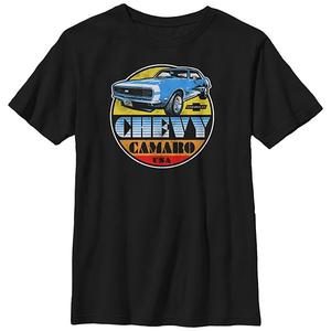 Футболка с принтом Chevy Camaro USA Husky для мальчиков Licensed Character