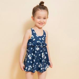 Платье-сарафан с принтом по всей поверхности Branshes, цвет Navy Blue