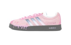 Adidas Vl court 2.0 износостойкие и легкие низкие кроссовки для скейтбординга unisex pink