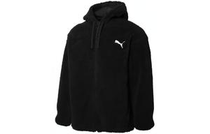 Бархатная куртка унисекс Puma, цвет Black