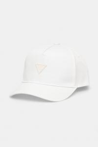 Детская хлопковая кепка с козырьком Guess, белый
