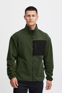 Куртка BLEND Fleecejacke Sweatshirt 20715834, зеленый
