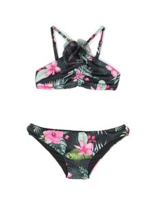 Monnalisa бикини с принтом, черный