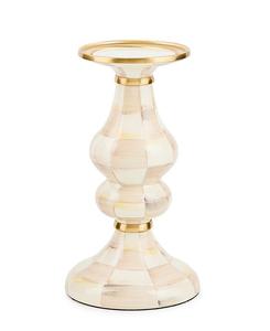 Подсвечник-столбик среднего размера «Мокко» MacKenzie-Childs, мультколор