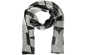 Balenciaga Мужской Шарф, Black/White