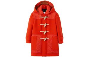 Детское пальто Burberry, цвет Red