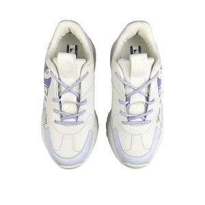 Кроссовки MLB Big Ball Chunky Chunky Sneakers Unisex Low-top White, сиреневый/фиолетовый/белый