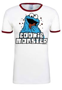 Футболка LOGOSHIRT Shirt Krümelmonster, белый