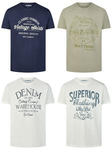 Набор из 4 разноцветных футболок RIVLeon