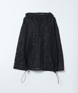 Кружевная анорак-худи