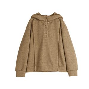 ELLE Толстовка Women's Coffee с капюшоном, умеренная, обычная